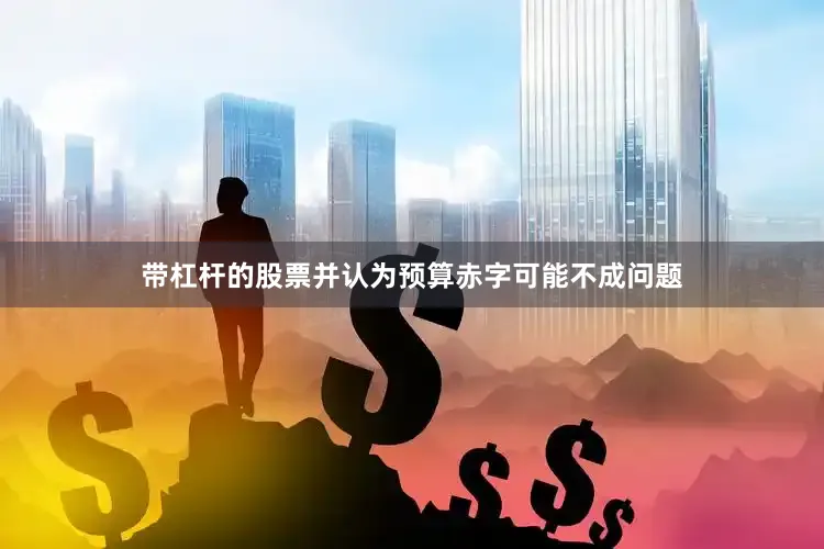 带杠杆的股票并认为预算赤字可能不成问题
